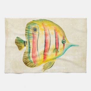 Bunte Fische Handtuch