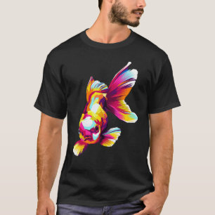 Bunte Fische  Pop Kühler Kunststil Fischers Fisch T-Shirt