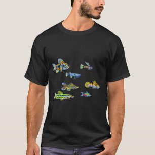 Bunte Fische T-Shirt