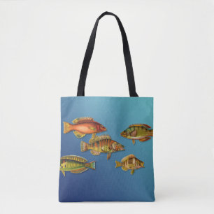Bunte Fische Tasche