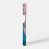 Bunte Flamingo Feathers iPhone Hülle (Rechte Seite)