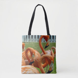Bunte Flamingos Taschen-Tasche Tasche