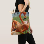 Bunte Flamingos Taschen-Tasche Tasche (Von Nahem)
