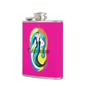 Bunte Flapper Meerjungfrau Thunder_Cove Flachmann (Links)