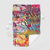 Bunte Flaschen Golfhandtuch (Insitu)