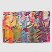 Bunte Flaschen Golfhandtuch (Horizontal)