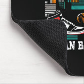 Bunte Flashy Neue Sneaker Und Urn Sketll Mousepad (Ecke)