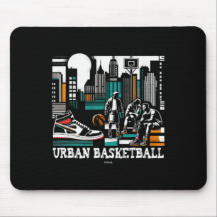 Bunte Flashy Neue Sneaker Und Urn Sketll Mousepad
