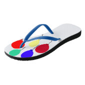 Bunte Flying Balloons Badesandalen (Schrägansicht)