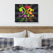 Bunte Formen, Frucht des Geistes Leinwanddruck (Insitu (Schlafzimmer))