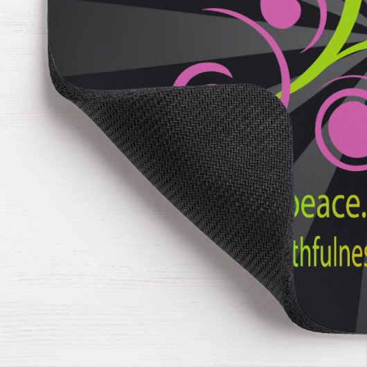 Bunte Formen, Frucht des Geistes Mousepad (Ecke)