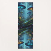 Bunte Friedliche Pilze Yogamatte (Vorderseite)