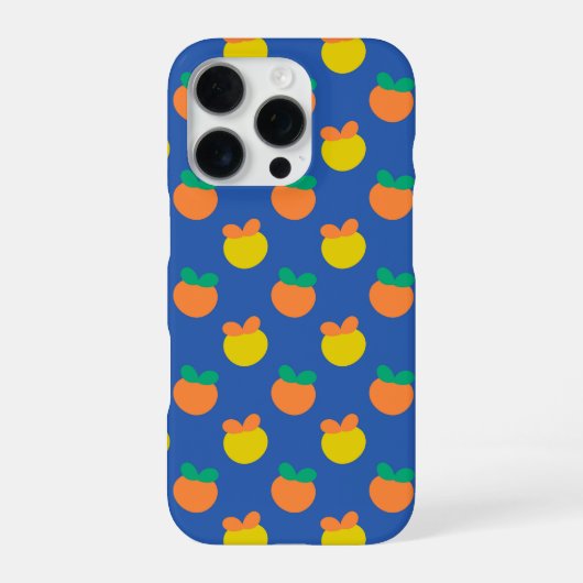 Bunte Früchte iPhone Hülle (Rückseite)
