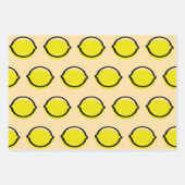 Bunte Früchte Tutti Frutti Geschenke Geschenkpapier Set (Vorderseite)