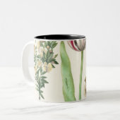 Bunte Früchte Zweifarbige Tasse (Vorderseite Links)
