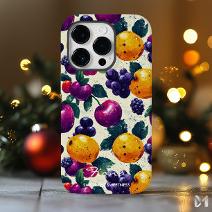 Bunte Fruchtsalat-Mischung mit leuchtenden Beeren Case-Mate iPhone 14 Pro Hülle