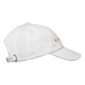 Bunte FRÜHLINGS- Stickerei Baseballkappe Bestickte Baseballkappe (Rechts)