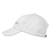 Bunte FRÜHLINGS- Stickerei Baseballkappe Bestickte Baseballkappe (Links)