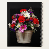 Bunte Frühlingsblumen 2024 Planer (Rückseite)