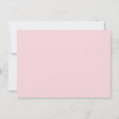 Bunte Frühlingsblumen 90. Geburtstag Dankeskarte (Rückseite)