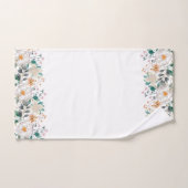 Bunte Frühlingsblumen Badhandtuch Set (Handtuch)