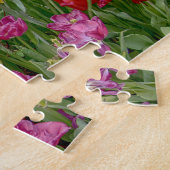 Bunte Frühlingsblumen in voller Blüte Puzzle (Seite)