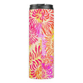 Bunte Frühlingsblumen Thermosbecher (Rückseite)