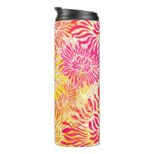 Bunte Frühlingsblumen Thermosbecher (Nach rechts gedreht)