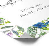 Bunte Frühlingsfeiern Poster (Ecke)