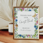 Bunte Frühlingsfeiern Poster