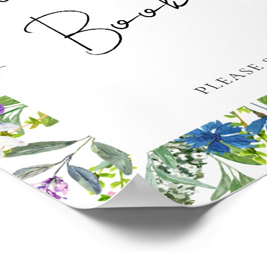 Bunte Frühlingsfeiern Poster (Ecke)