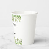 Bunte Frühlingswiesen-Gartenhochzeit mit Wildblume Pappbecher (Links)