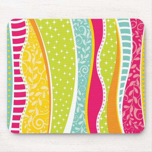 Bunte Funky-Mauspad Mousepad (Vorne)