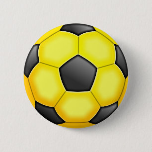 Bunte Fußbälle Button