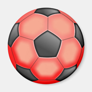 Bunte Fußbälle Magnet