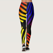 Bunte Futterleggings für Frauen Leggings (Rückseite)
