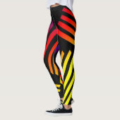 Bunte Futterleggings für Frauen Leggings (Links)