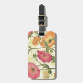 Bunte Gänseblümchen Gepäckanhänger (Vorderseite vertikal)