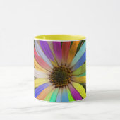 Bunte Gänseblümchen-Kaffee/Tee-Tasse Tasse (Zentrum)