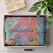 Bunte Garn Kritzeleien Seidenpapier (Geschenk)
