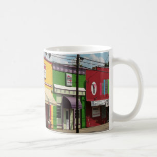 Bunte Gebäude-Tasse Kaffeetasse