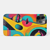 Bunte Gefühle: Abstraktes Gesicht Case-Mate iPhone Hülle (Rückseite (Horizontal))