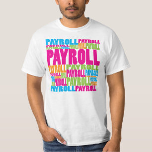 Bunte Gehaltsliste T-Shirt