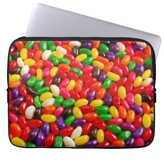 Bunte Geleebonbonlaptophülse Laptopschutzhülle (Vorderseite)