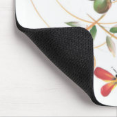 Bunte gemalte Schmetterlinge Mousepad (Ecke)