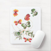 Bunte gemalte Schmetterlinge Mousepad (Mit Mouse)