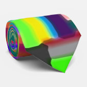 Bunte gemischte Krawatte kundengerecht (Gerollt)