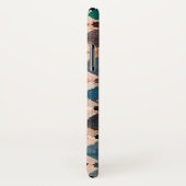 bunte gemusterte Fliesen Case-Mate iPhone Hülle (Hinten/Rechts)