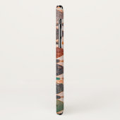 bunte gemusterte Fliesen Case-Mate iPhone Hülle (Hinten/Links)