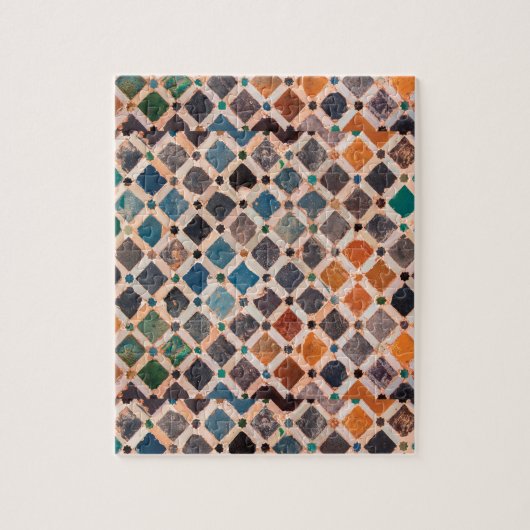 bunte gemusterte Fliesen Puzzle (Vertikal)